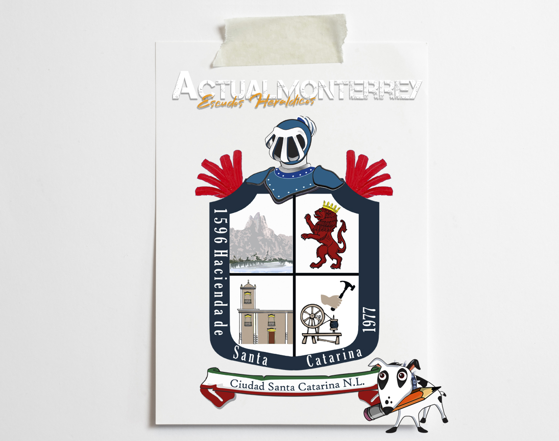 Escudo Heraldico de Santa Catarina, Nuevo Leon