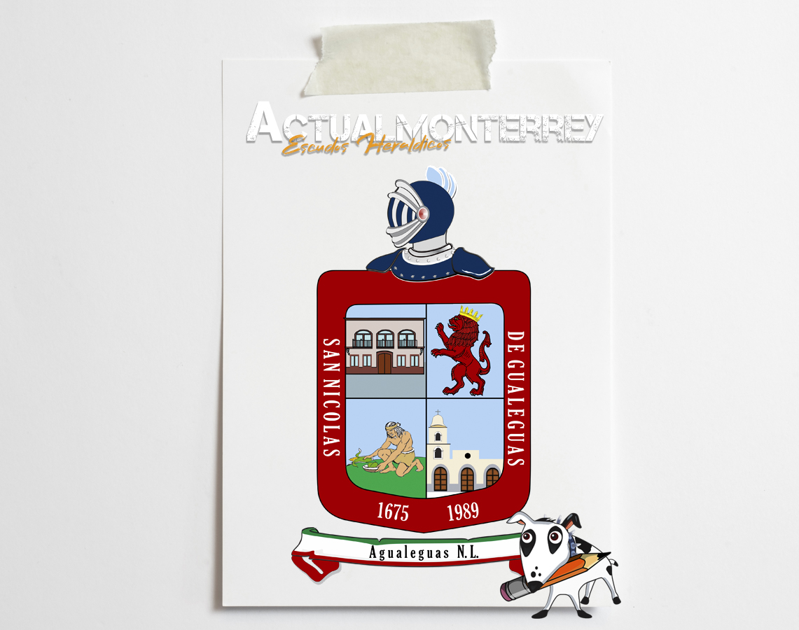 Escudo Heraldico de Agualeguas, Nuevo Leon