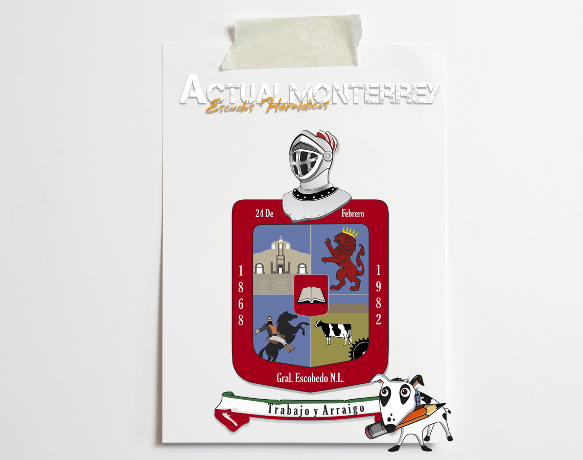 Escudo Heraldico de Escobedo, Nuevo Leon